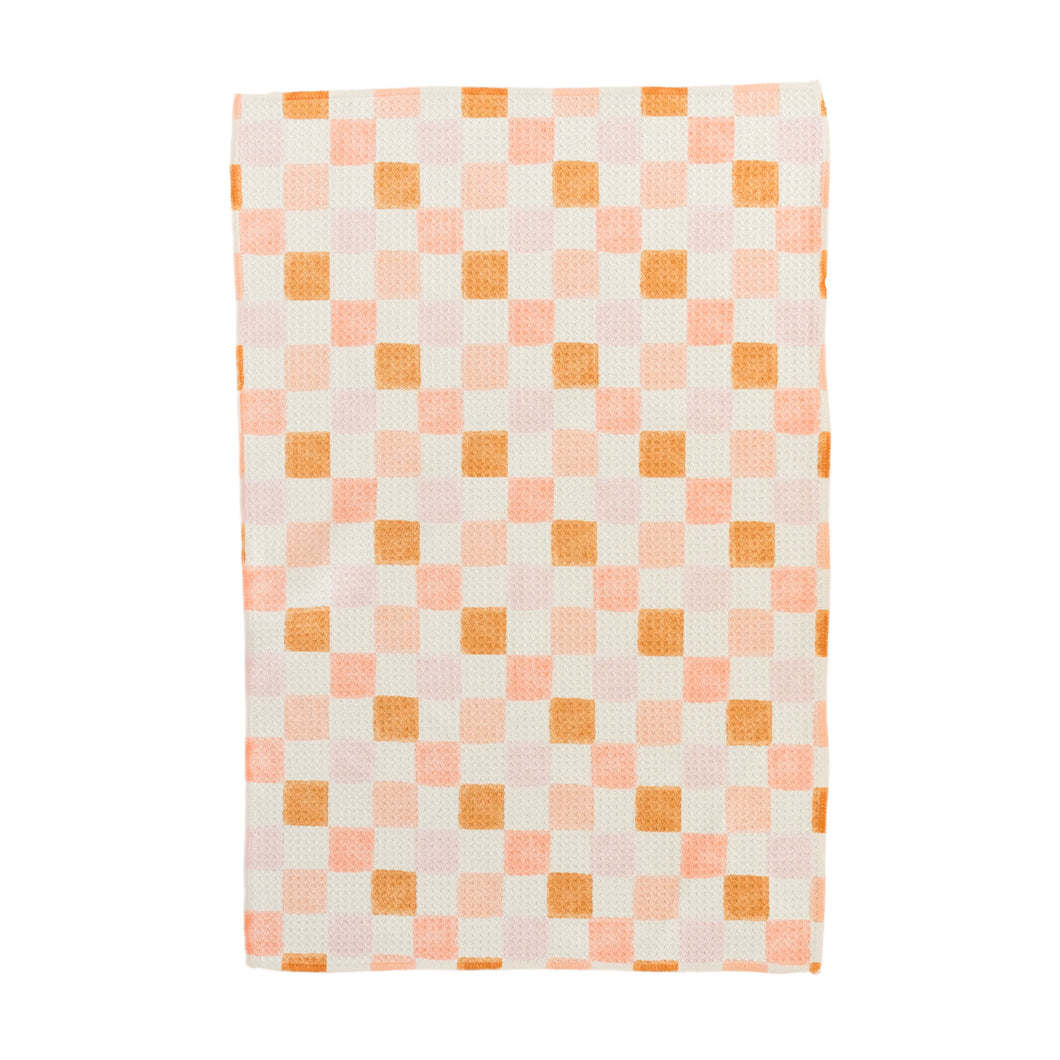 Autumn Checker Hand Towel
