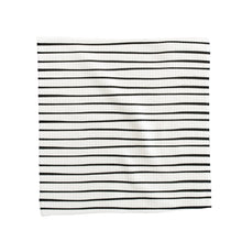 Load image into Gallery viewer, Thin Black Stripes Washcloth
