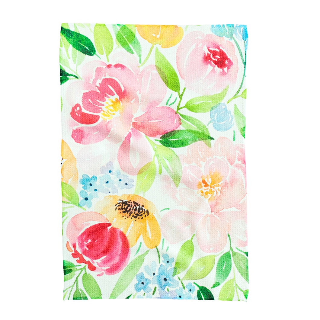 Bold Floral Hand Towel