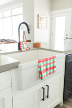 Load image into Gallery viewer, Christmas Plaid Washcloth
