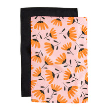 Load image into Gallery viewer, Orange Flowers Hand Towel Set
