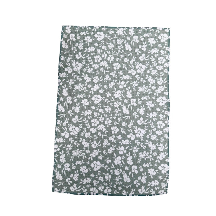 Boho Green Hand Towel