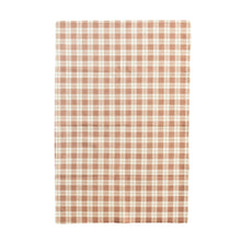Load image into Gallery viewer, Brown Plaid Hand Towel
