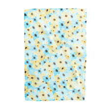 Load image into Gallery viewer, Gold &amp; Blue Anemones Hand Towel
