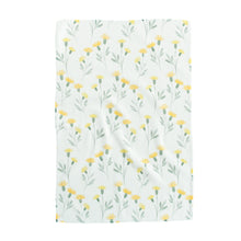 Load image into Gallery viewer, Yellow Dandelions Hand Towel
