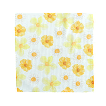 Load image into Gallery viewer, Yellow Mix Floral Washcloth
