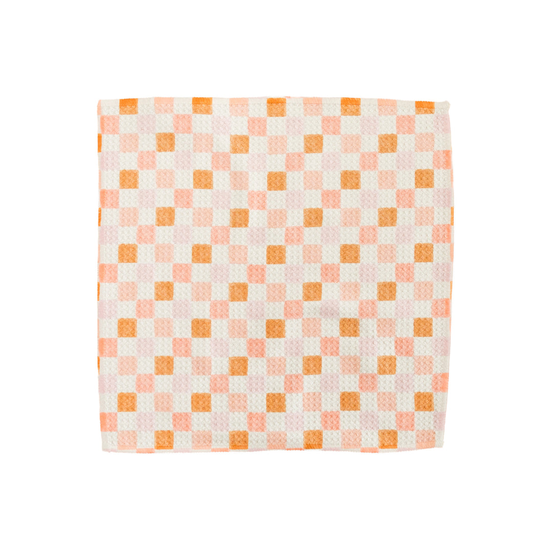 Autumn Checker Washcloth