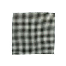 Load image into Gallery viewer, Black Gingham Washcloth
