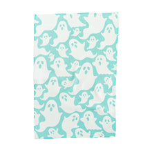 Load image into Gallery viewer, Teal Ghosts Hand Towel
