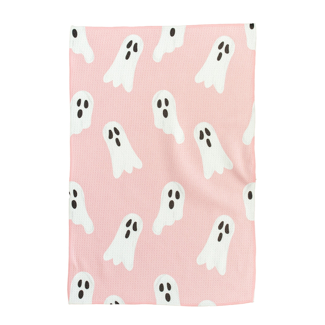 Pink Ghosts Hand Towel