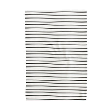 Load image into Gallery viewer, Thin Black Stripes Hand Towel
