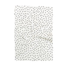 Load image into Gallery viewer, Black Sprinkles Hand towel
