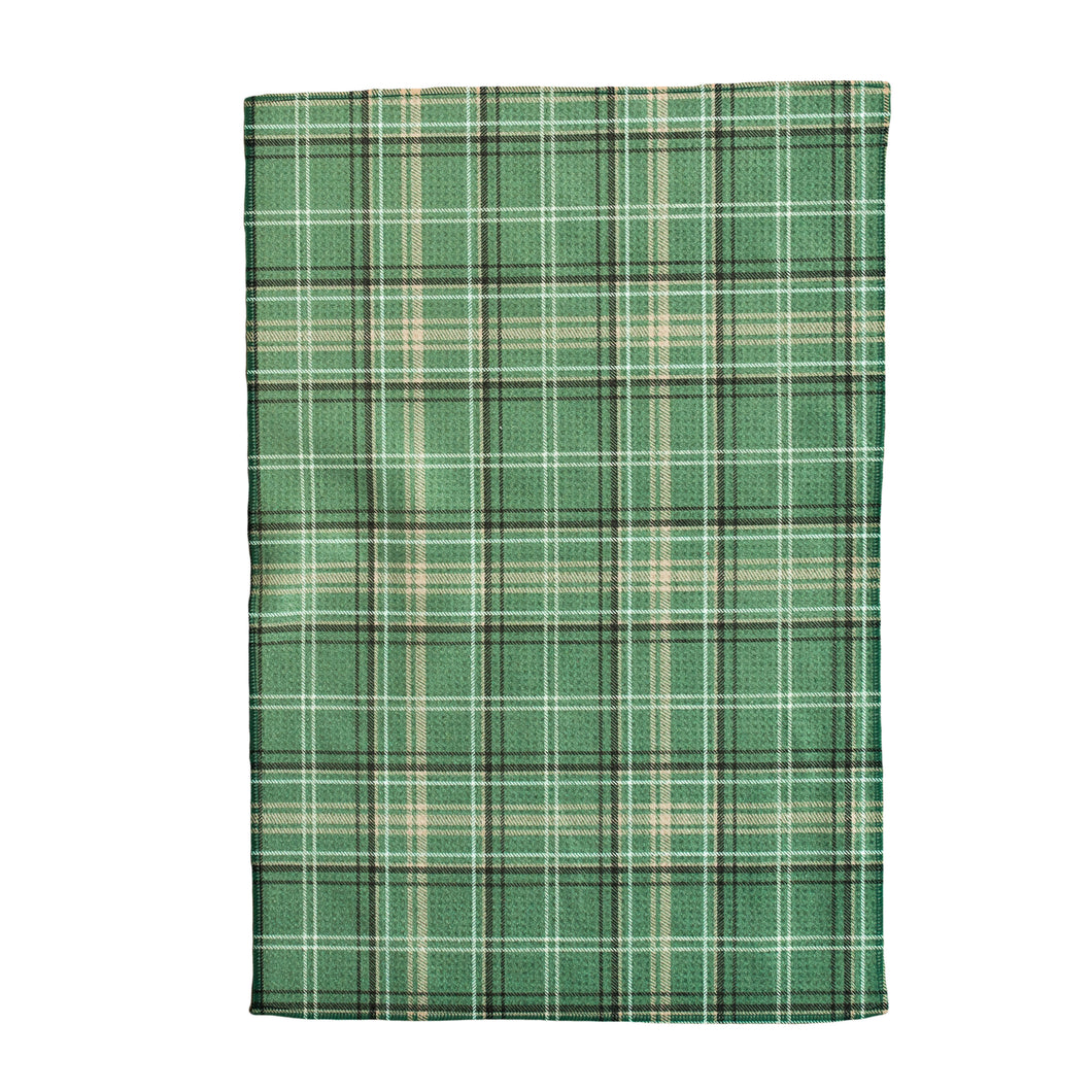 Forest Plaid Hand Towel