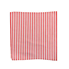 Load image into Gallery viewer, Red &amp; White Stripes Washcloth
