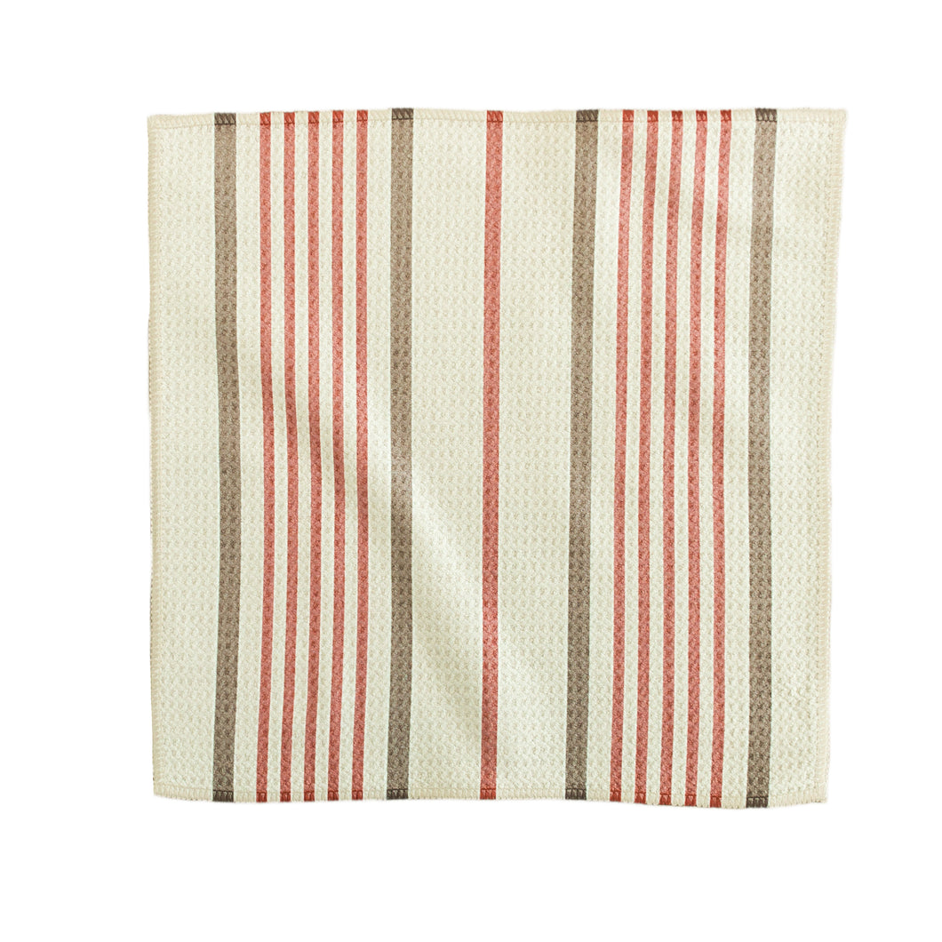 Christmas Stripes Washcloth