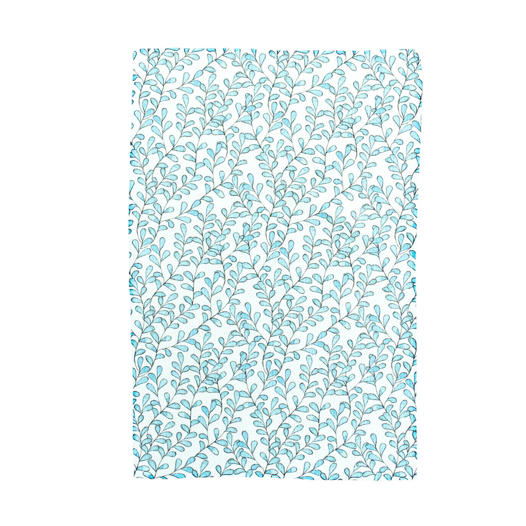 Blue Vines Hand Towel