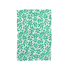 Load image into Gallery viewer, Flowy Greens Hand Towel

