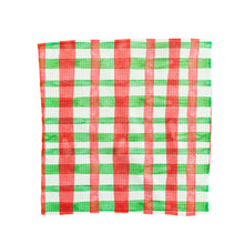 Load image into Gallery viewer, Christmas Plaid Washcloth
