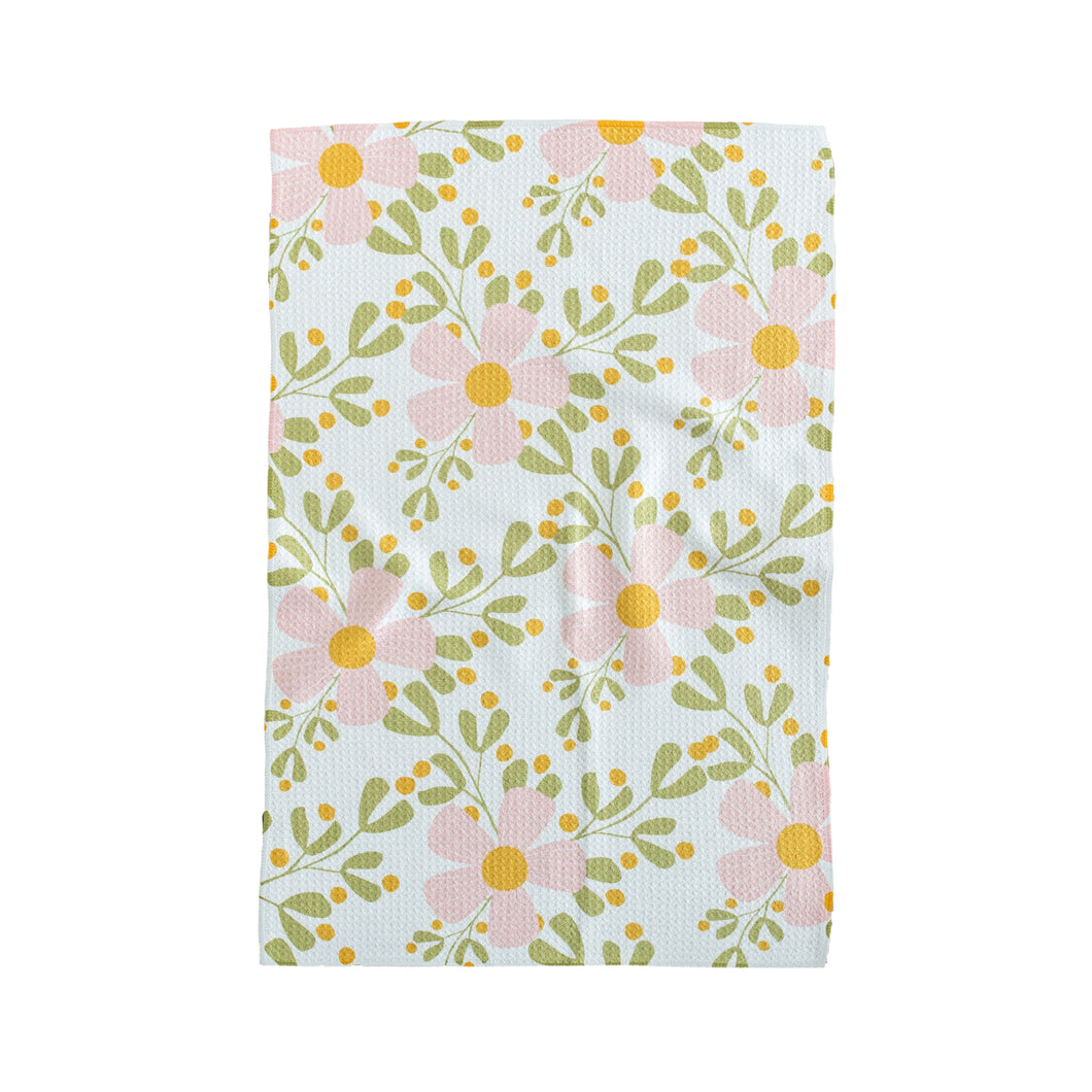 Groovy Floral Hand Towel