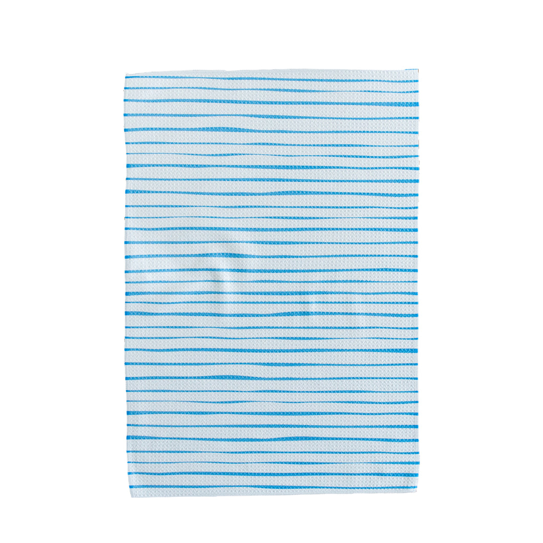 Blue Stripes Hand Towel