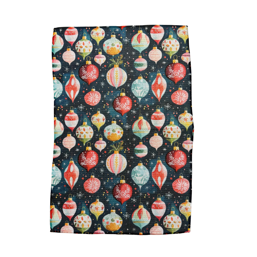Painted Ornaments Hand Towel