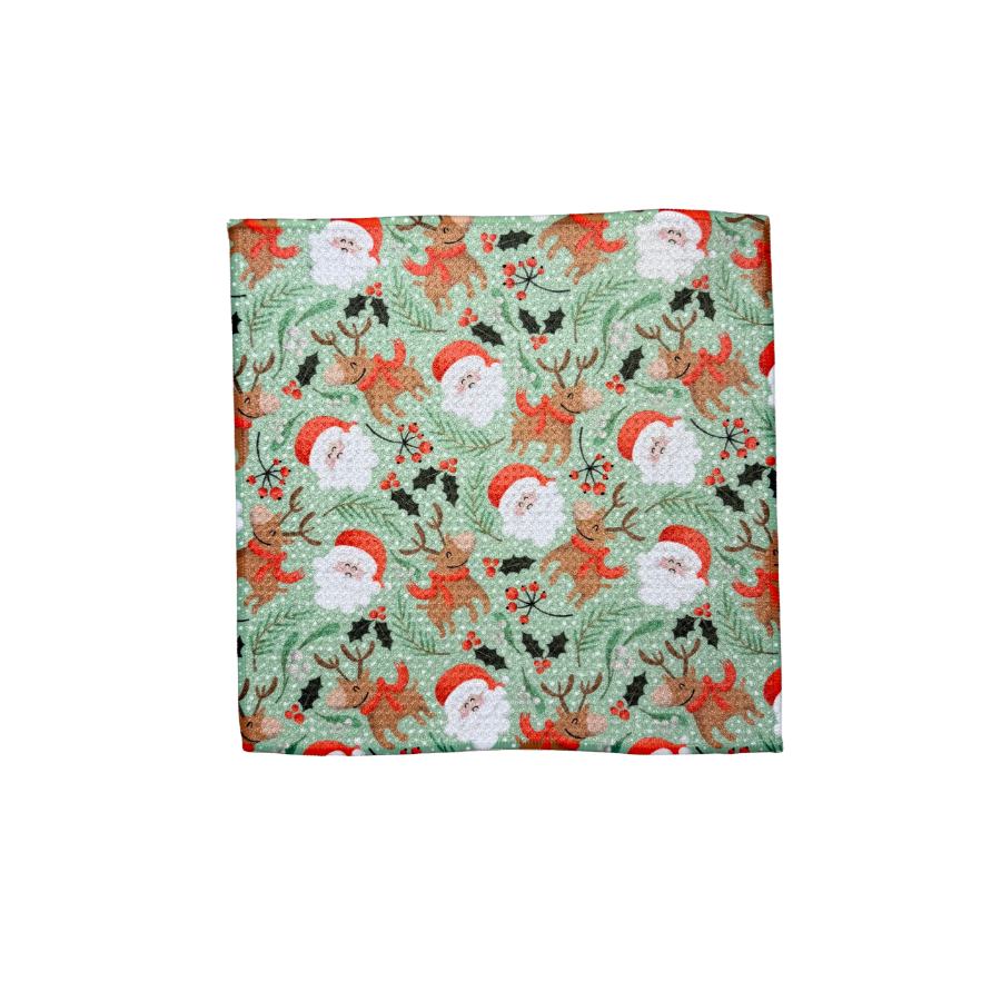 Christmas Paper Washcloth