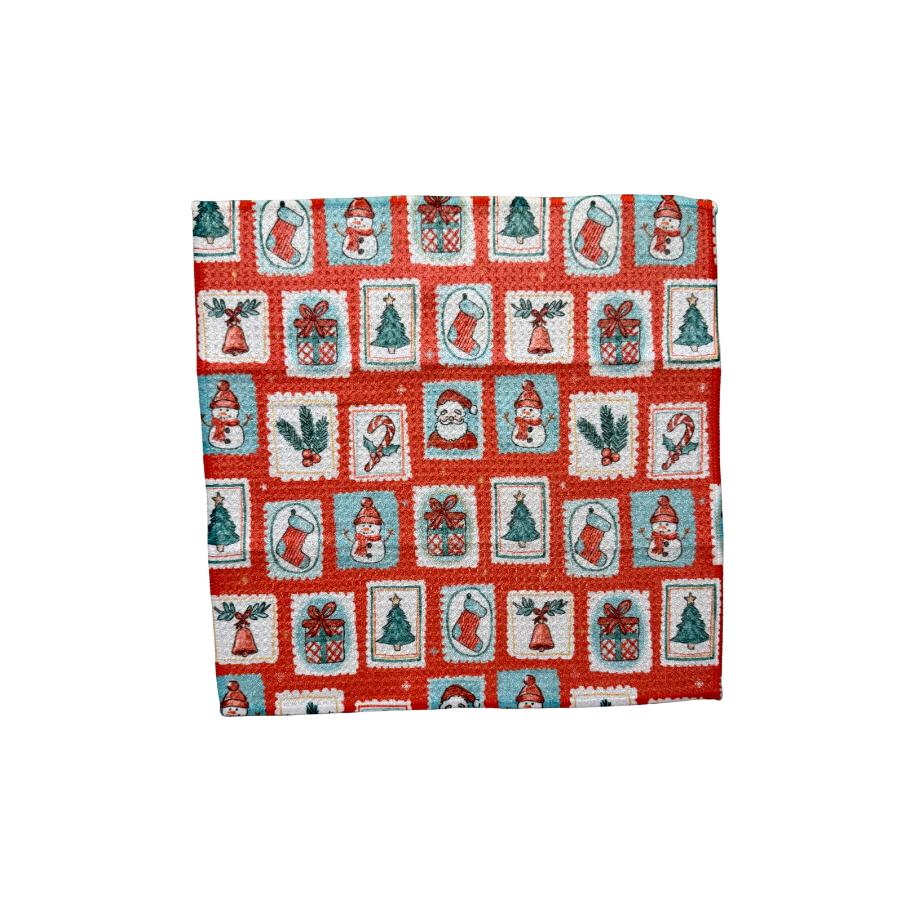 Watercolor Stamps Washcloth