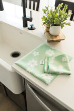 Load image into Gallery viewer, Daisy Greens Hand Towel
