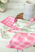 Load image into Gallery viewer, Pink Plaid Washcloth
