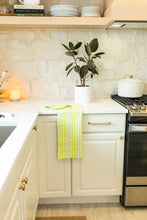 Load image into Gallery viewer, Lime Green Arches Hand Towel
