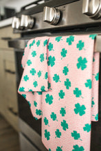 Load image into Gallery viewer, Cheetah Shamrocks Washcloth
