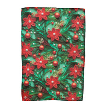 Load image into Gallery viewer, Christmas Foliage Hand Towel
