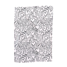 Load image into Gallery viewer, Valentine Doodle Hand Towel
