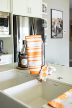 Load image into Gallery viewer, Orange Dream Stripes Hand Towel

