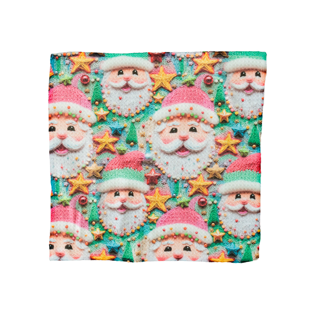 Cheery Santa Washcloth