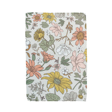 Load image into Gallery viewer, Flowers On Tan Hand Towel
