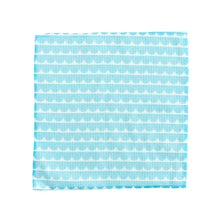 Load image into Gallery viewer, Blue Scallops Washcloth
