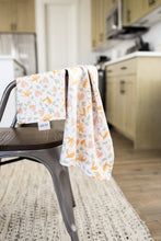 Load image into Gallery viewer, Golden Bloom Hand Towel
