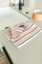Load image into Gallery viewer, Christmas Stripes Hand Towel

