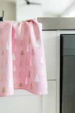 Load image into Gallery viewer, Trees On Pink Hand Towel

