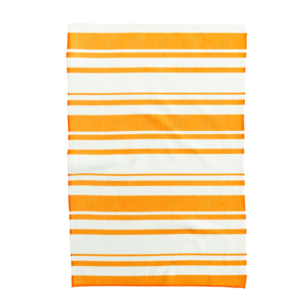 Orange Dream Stripes Hand Towel