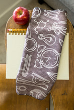 Load image into Gallery viewer, Blackboard Doodles Hand Towel
