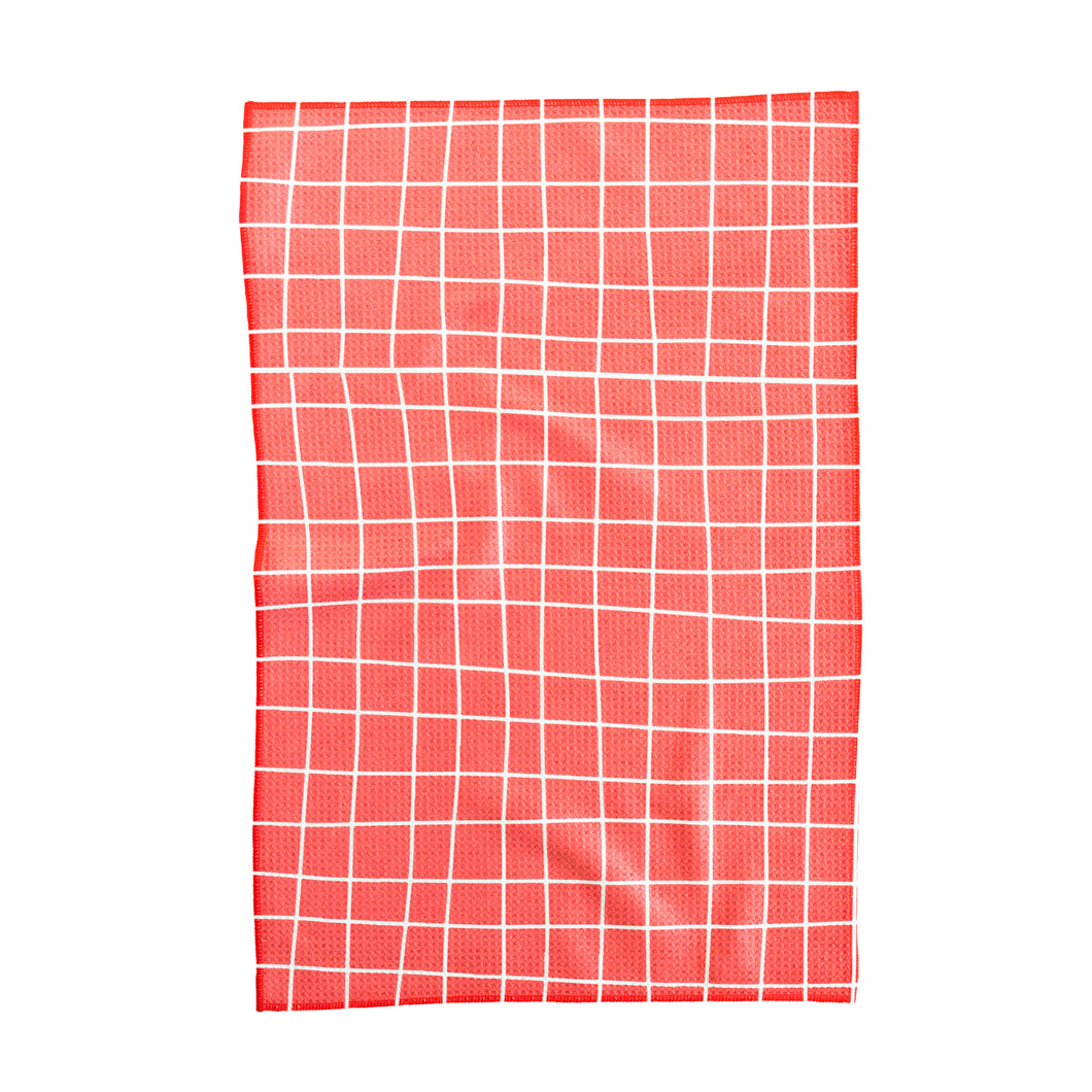 Pink Lines Hand Towel