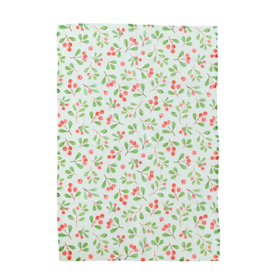 Christmas Berries Hand Towel