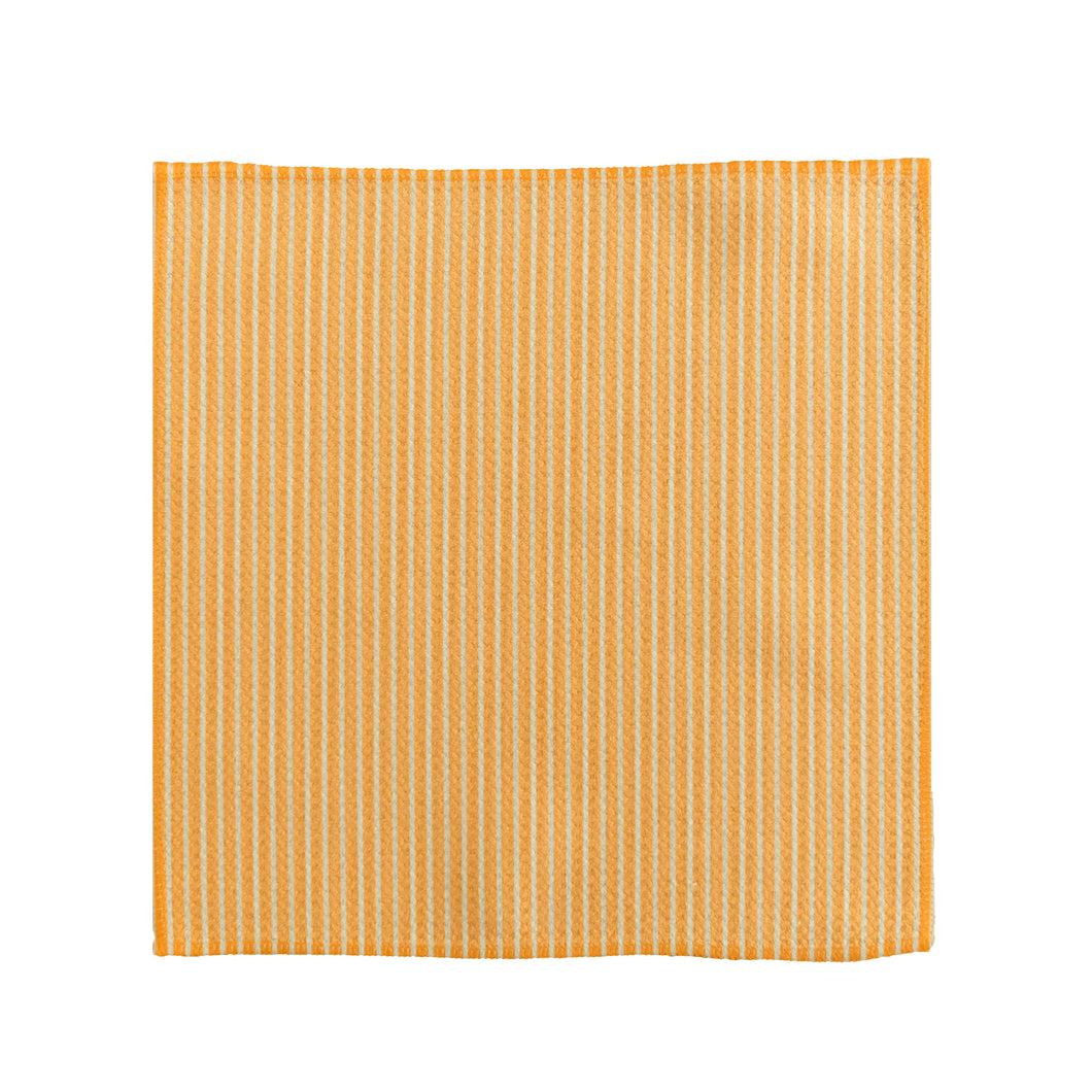 Orange Stripes Washcloth