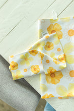 Load image into Gallery viewer, Yellow Mix Floral Washcloth
