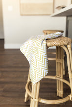 Load image into Gallery viewer, Gold Zig Zag Hand Towel
