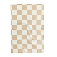 Load image into Gallery viewer, Brown Checker Hand Towel
