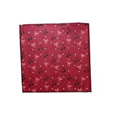 Load image into Gallery viewer, Maroon Cherries Washcloth
