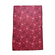 Load image into Gallery viewer, Maroon Cherries Hand Towel
